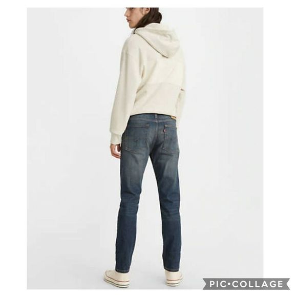 Mens Levi's 510 Skinny Jeans 30" x 30" Distressed - Picture 2 of 12